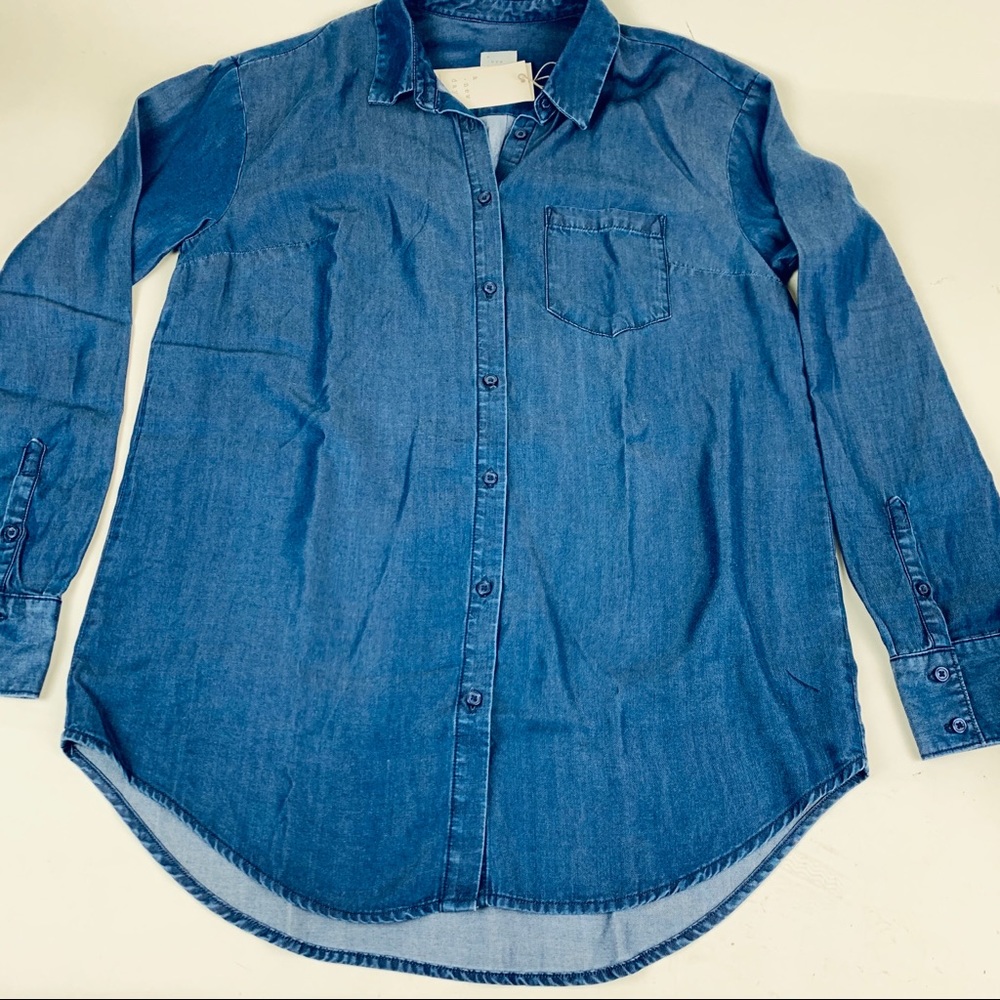 New Day Big Shirt.ButtonDown.Blue.Medium